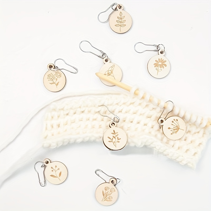 Multicolor Stitch Markers Knitting Crochet Locking - Temu