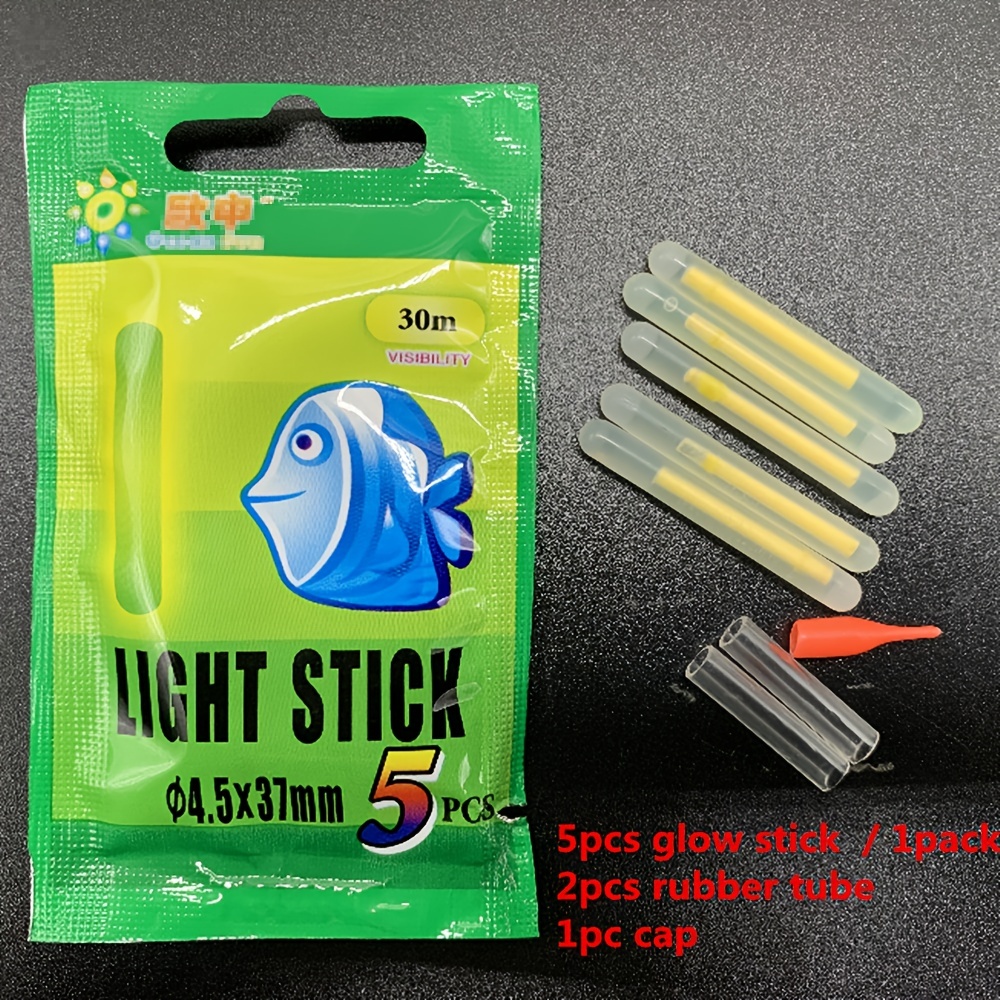 Fishing Light Stick High Visibility Mini Glow Stick FOR Rod Tip Bright Rod  Glow Sticks Bulk Kit For Fishing Supplies Fishing Tackle Fishing Gear kind  