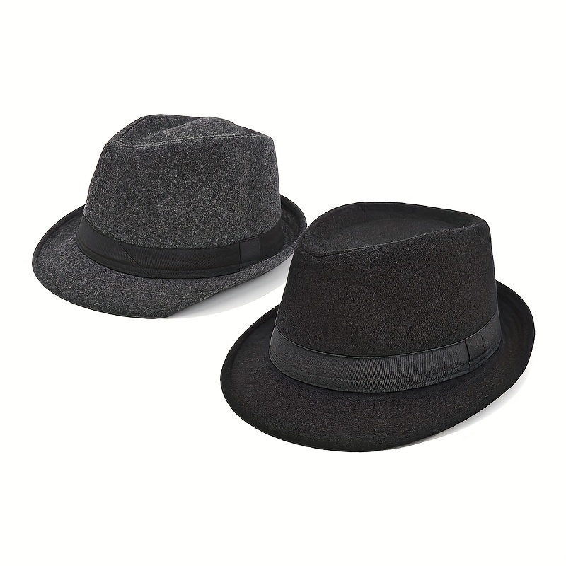 Men's Black Hats