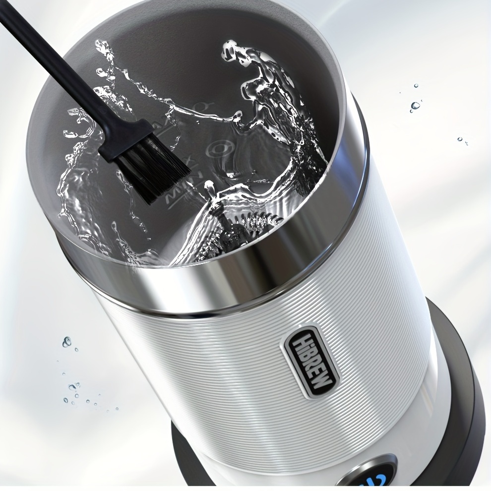 HiBREW 4 in 1 milk frother frothing foamer fully automatic milk
