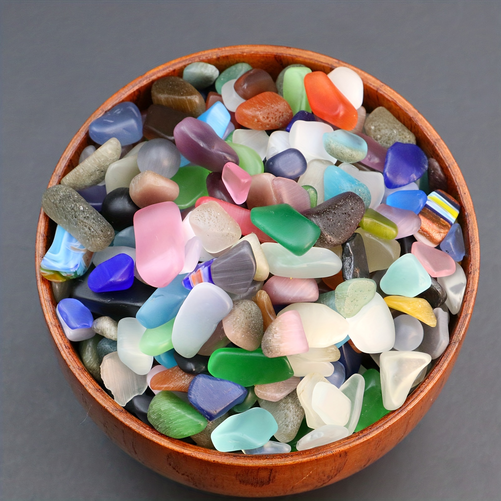 Opal Quartz Crystal Stones for Fish Tank Decor