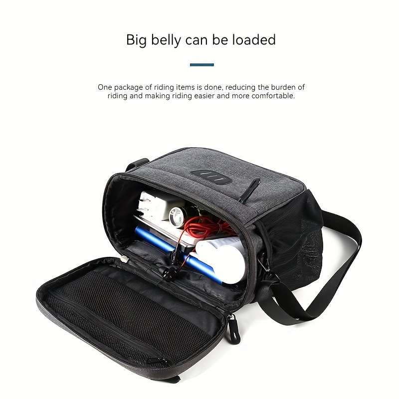 

Bicycle Handlebar Bag, Bag For Skateboard And Bicycle, Folding Handlebar Bag, Cycling Equipment