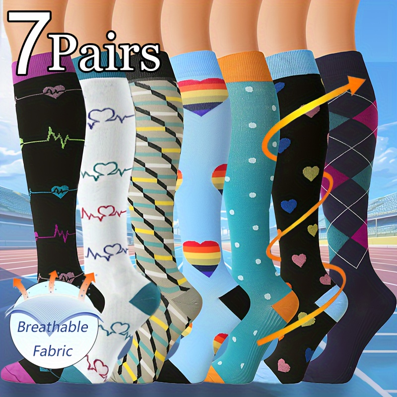 1/1+1+ Copper Sports Compression Socks Women Circulation 20 - Temu Canada