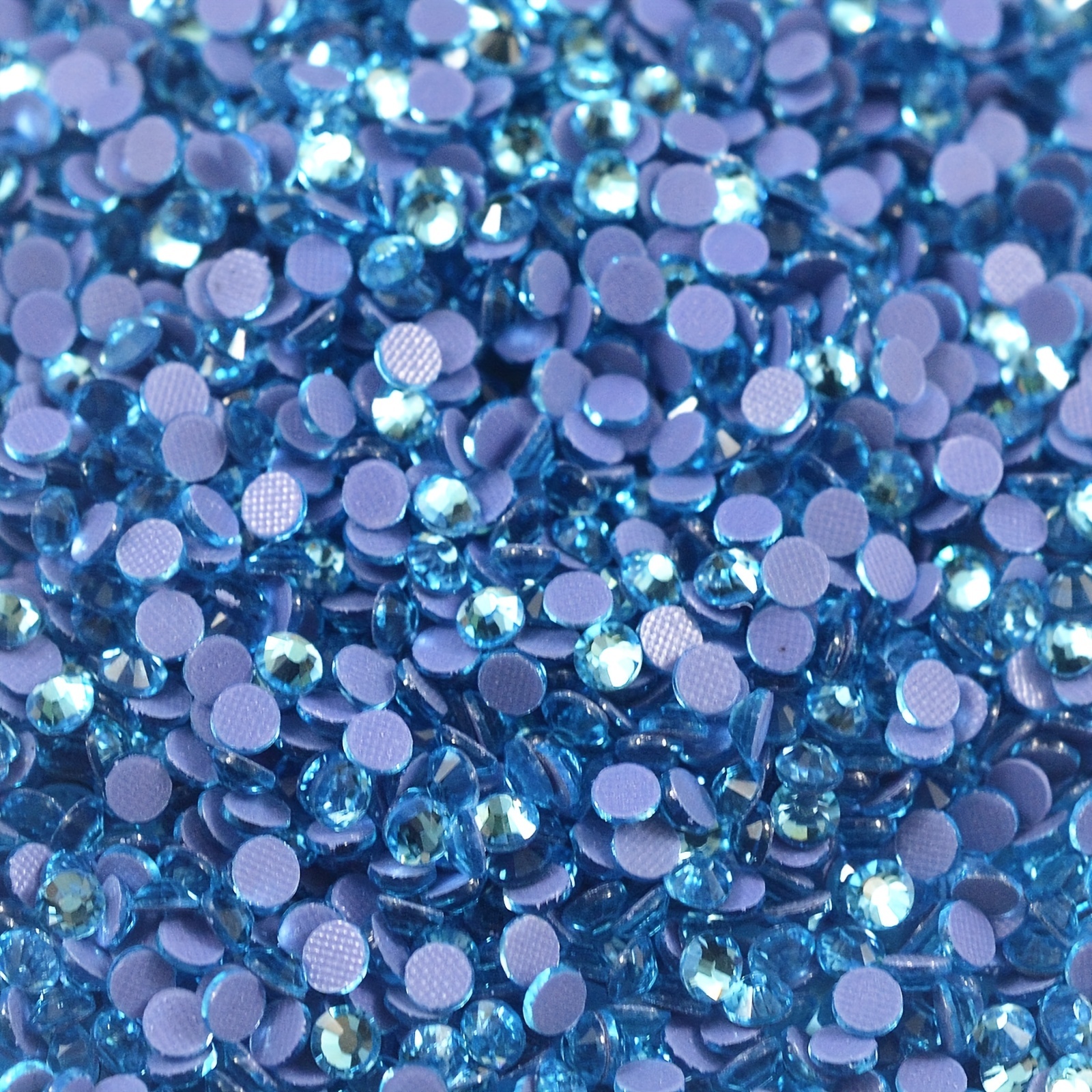 Wholesale Aquamarine Ab Color Hotfix Crystal Rhinestone for