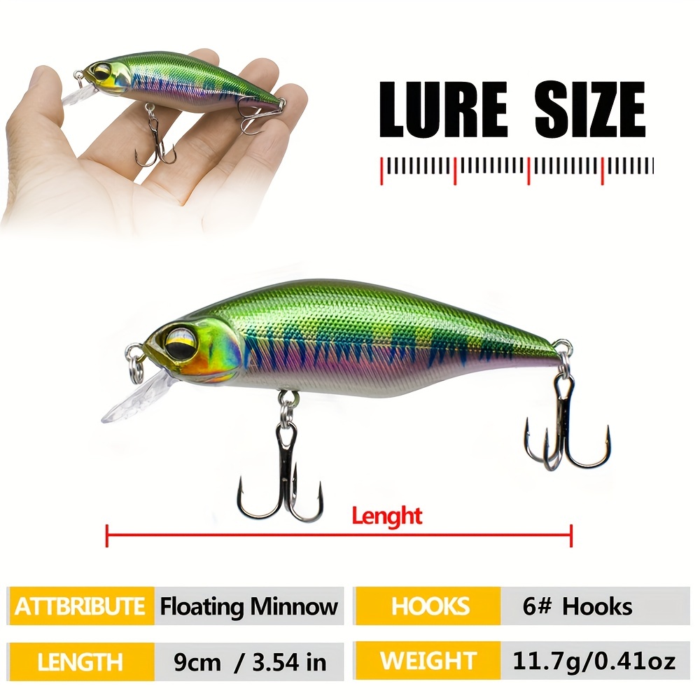 Dr.Fish Jointed Minnow Lure 3.54'' 0.28oz