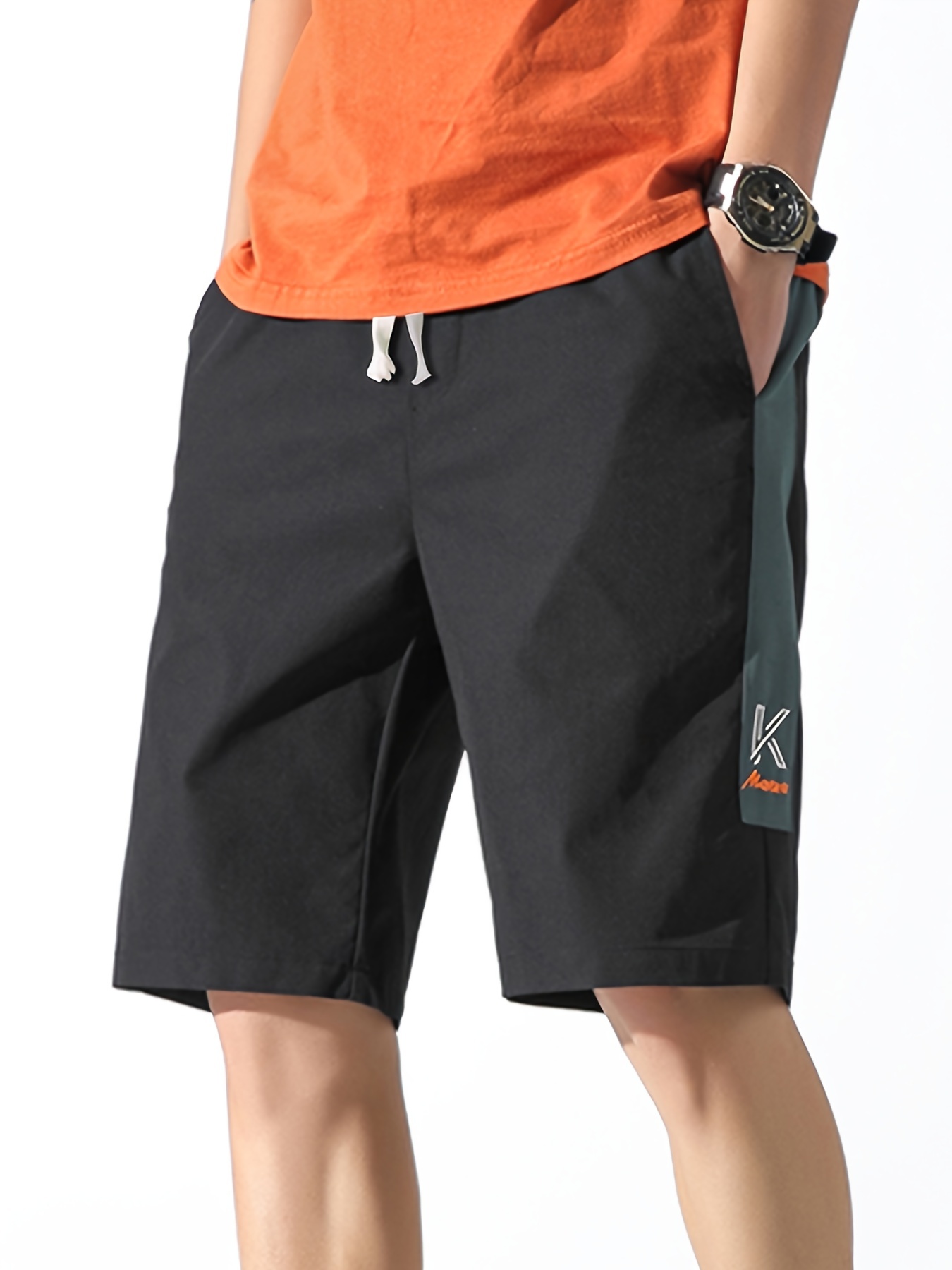 Men's Multi Pocket Cargo Shorts Casual Waist Drawstring - Temu