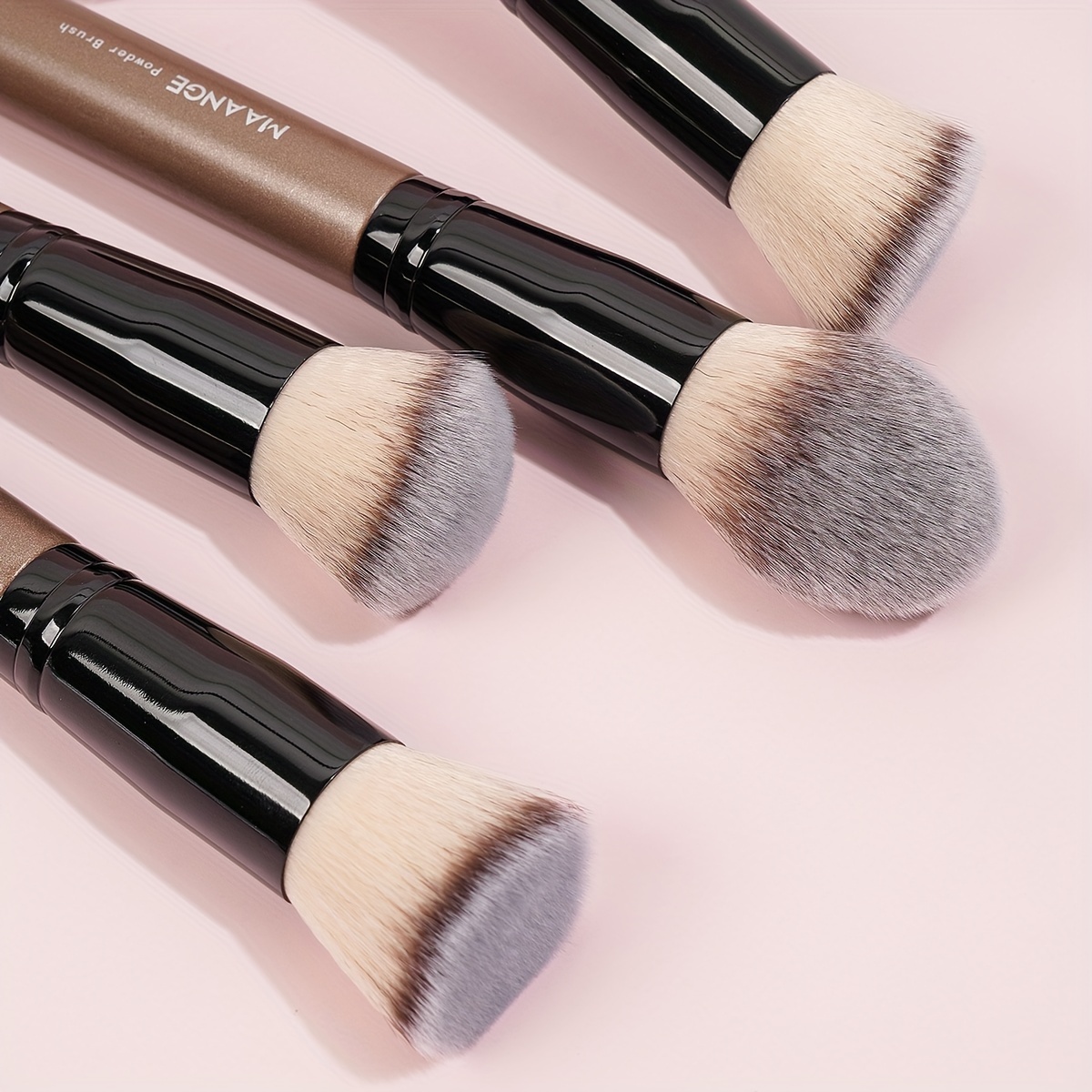 Makeup Brush Foundation Brush Flat Head Round Head Blush - Temu