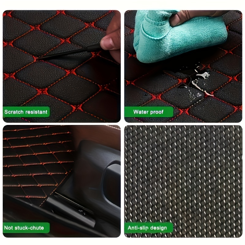 Auto-Fußmatten Für X4 G02 MK2 2019~2022 Auto-Leder-Luxus-Matten-Teppich-Abdeckungen  Anti-Schmutz-Pad-Teppich Autoteppich (Color : LHD Racing Red): :  Auto & Motorrad