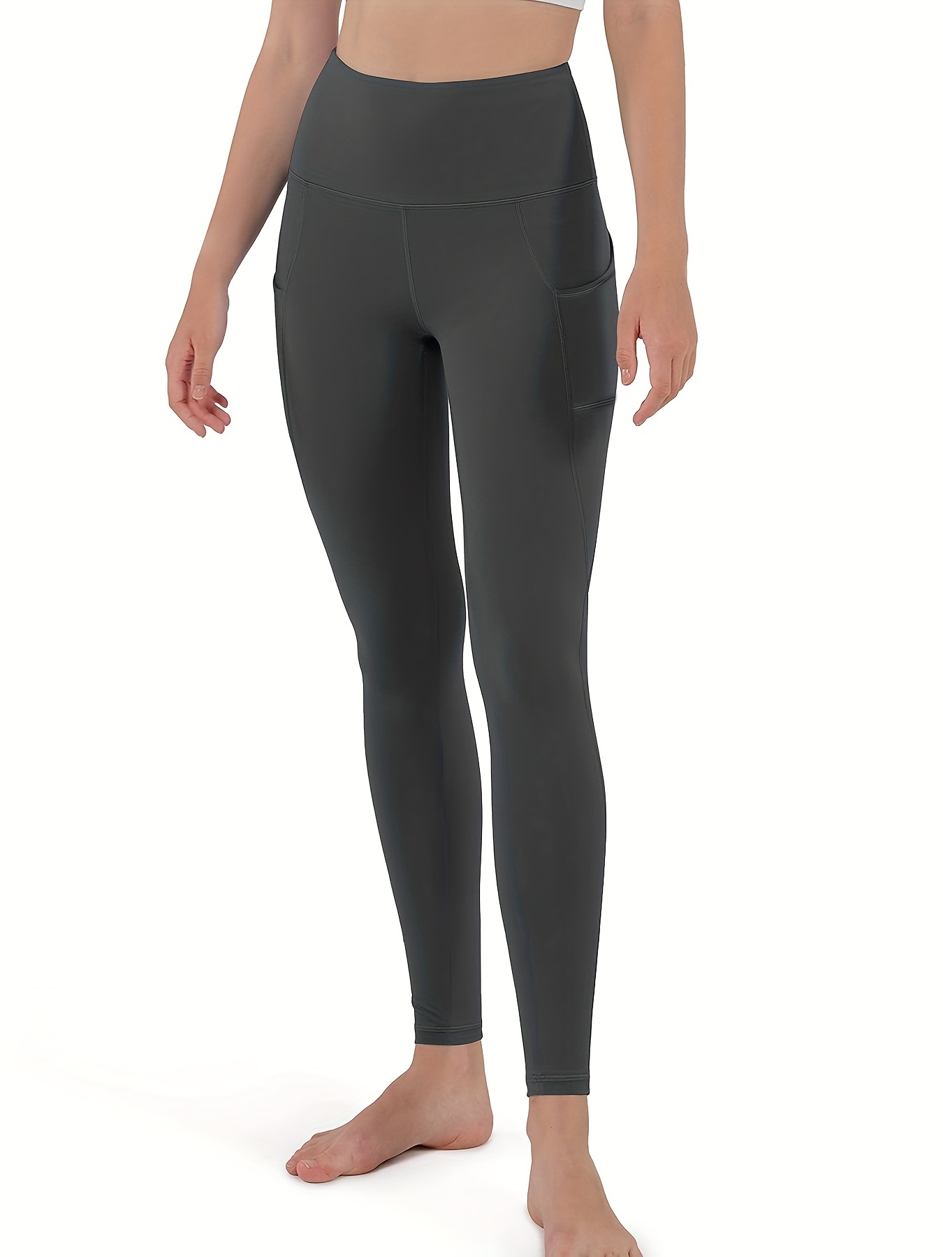 High Waist Leggings with Pockets for Women
