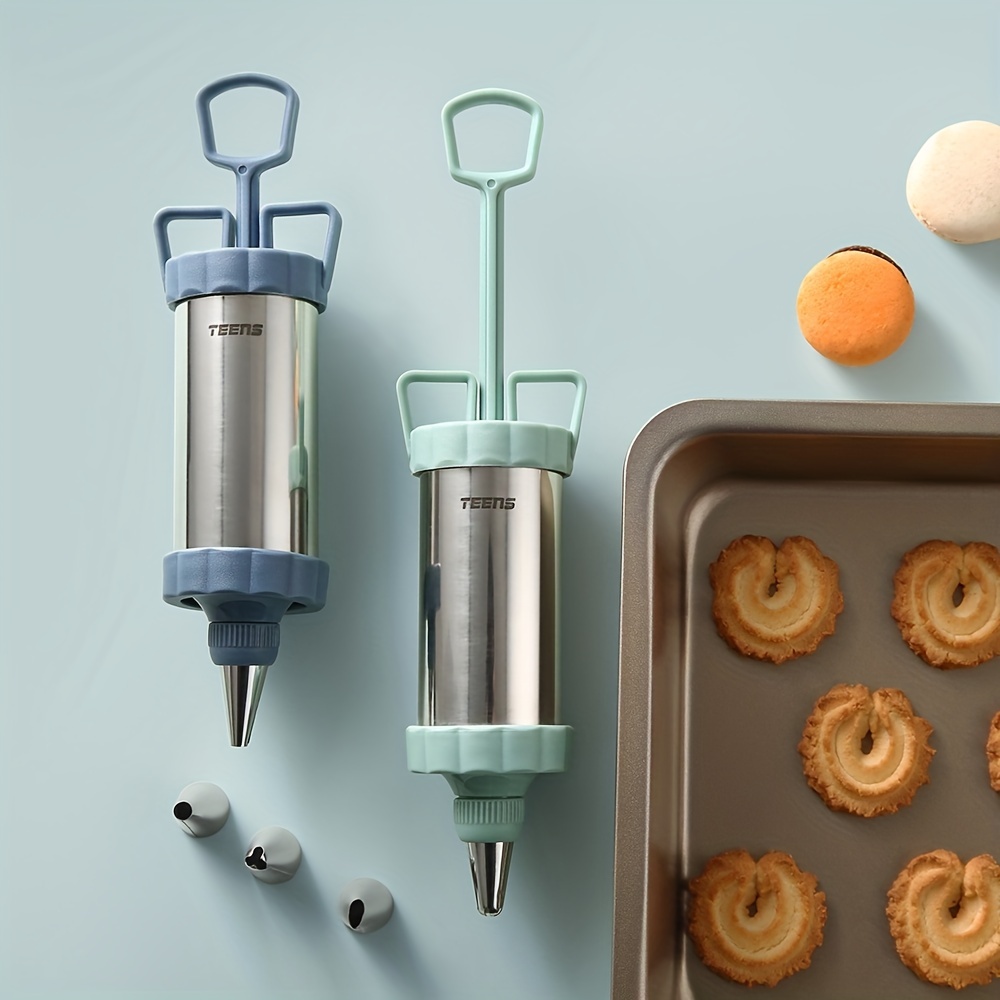 Plastic Cookie Machine Kit Biscuit Cookie Press Gun Kit - Temu