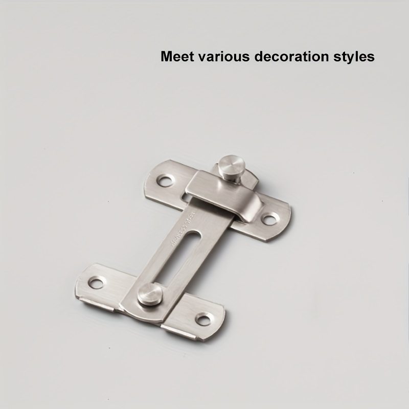 Barn Door Lock Stainless Steel Sliding Barn Door Lock - Temu