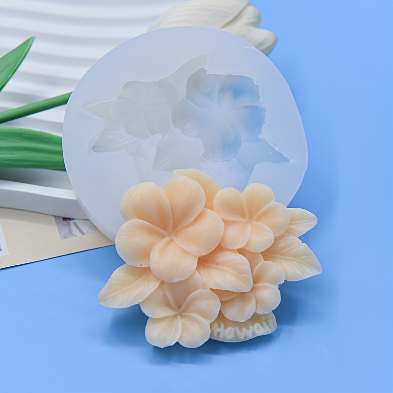 

1pc Flower Silicone Mold Candle Mold Soap Mold Clay Mold For Diy