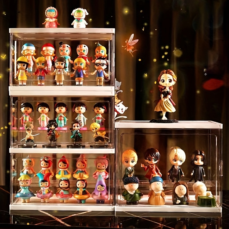 Blind Box Storage Display Shelf Display Shelf With Transparent Swing