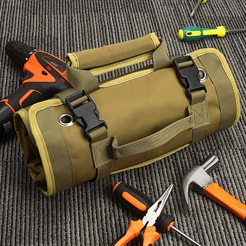 Pochette à outils à fermeture éclair, multi-usage, portable, sac de  rangement pour outils, étanche et robuste, petite poche zippée