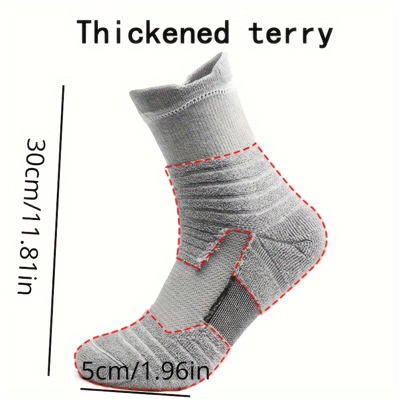 3 Pairs Men's Compression Stockings for Outdoor Activities