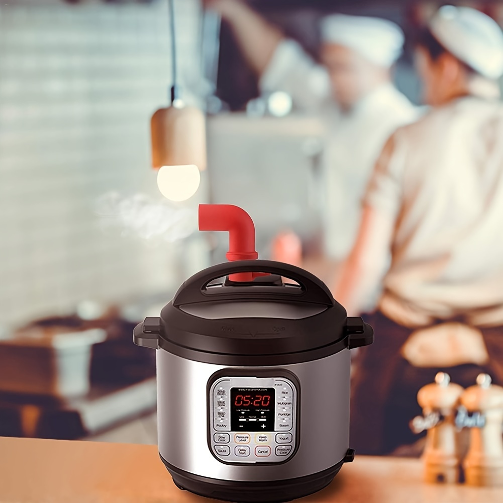 Silicone World Pressure Cooker Steam Diverter Release Valve Accessories 360  Rotating Kitchen Instant Pot Silicone Release Pipe - AliExpress