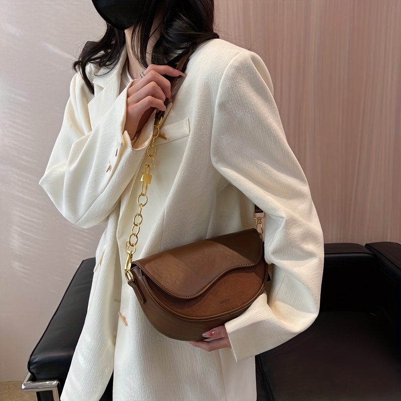 Fashion Geometric Embossed Crossbody Bag, Solid Color Flap Phone Bag,  Perfect Shoulder Bag For Daily Use - Temu