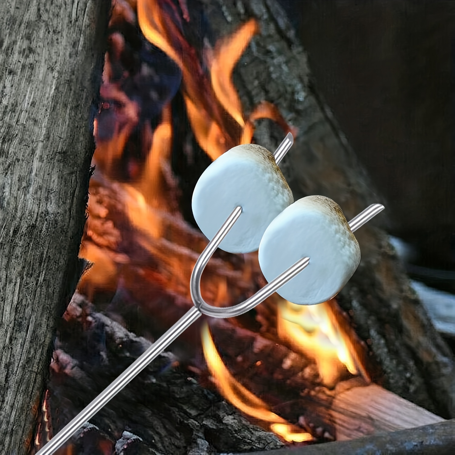 Retractable Barbecue Fork Marshmallow Roasting Sticks - Temu