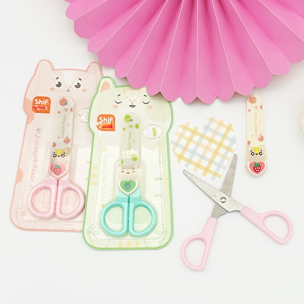 Deli Cute Kawaii Scissor Desk Stand Design Scissor For - Temu