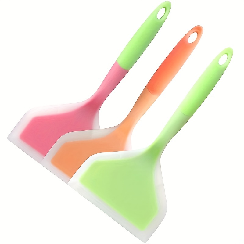 1pc Random Silicone Kitchen Ware Cooking Utensil Spatula Beef Meat