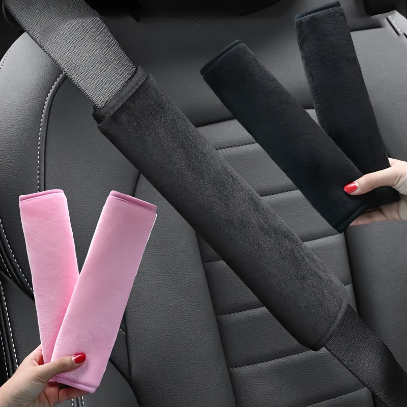 Protège-épaule pour ceinture de sécurité de voiture en fibre de cuir en  relief - Temu Canada