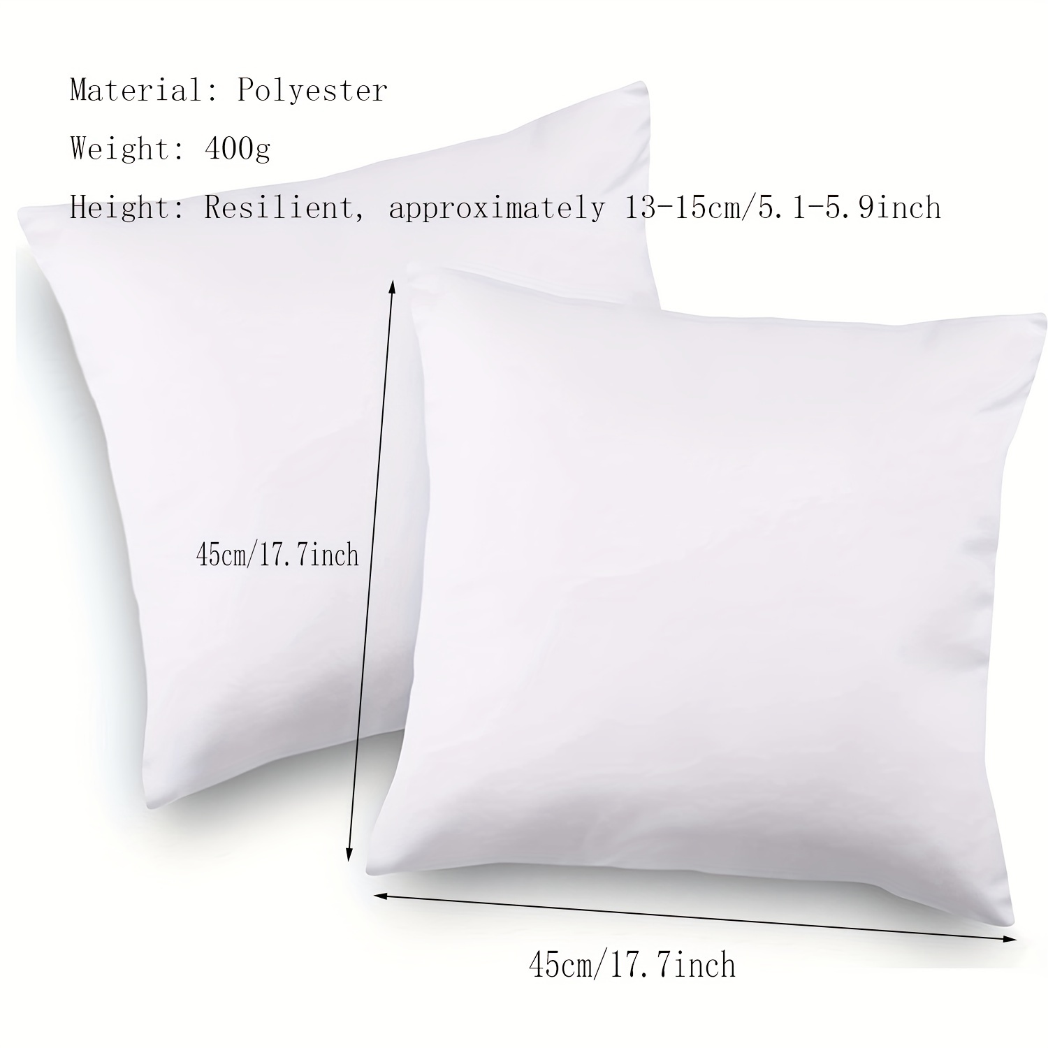 Evergreen Foam Decorative Pillow Inserts w/zip
