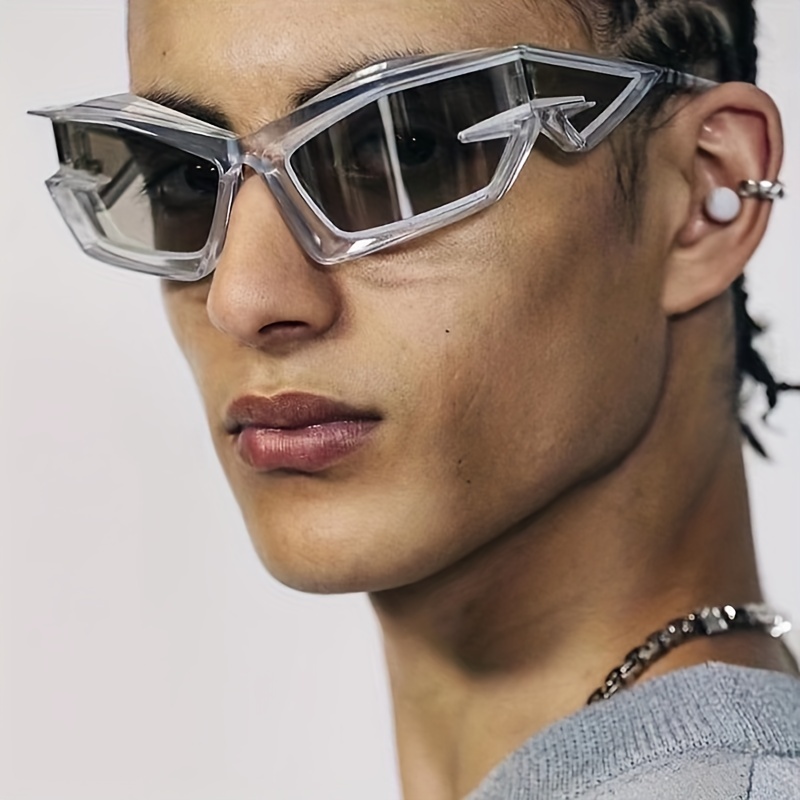 Metal Hinge Armor Sunglasses for Men