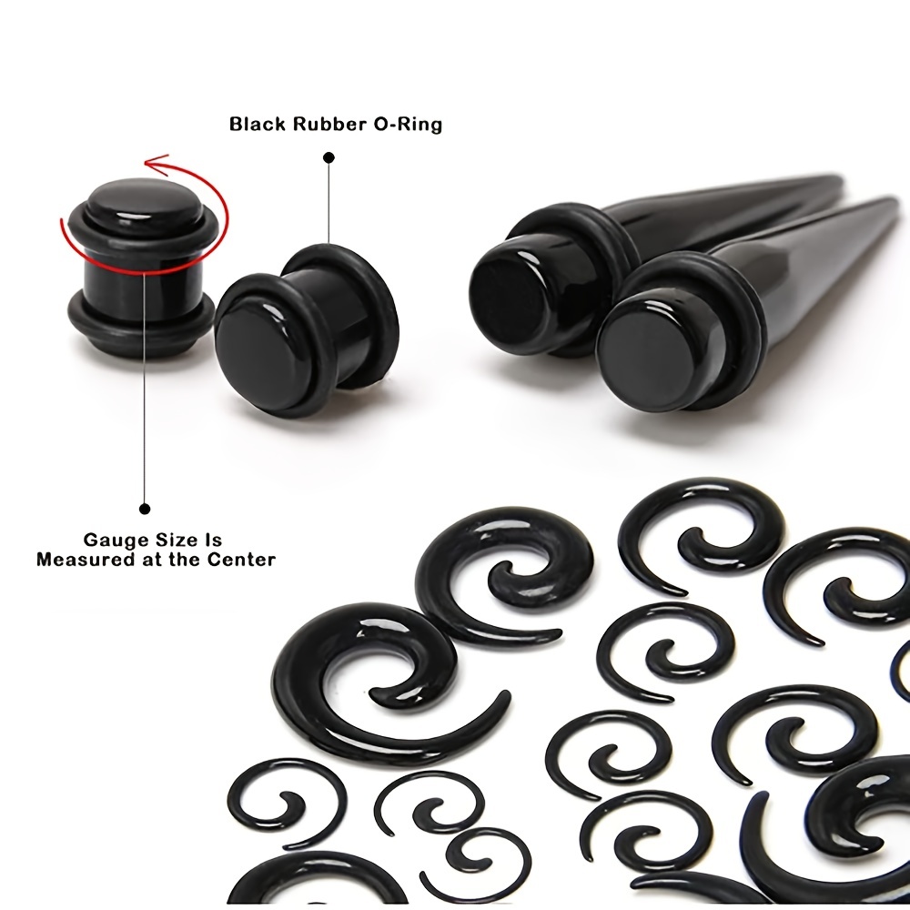Acrylic Ear Cones Set - 18 36 54pcs Casual Kit