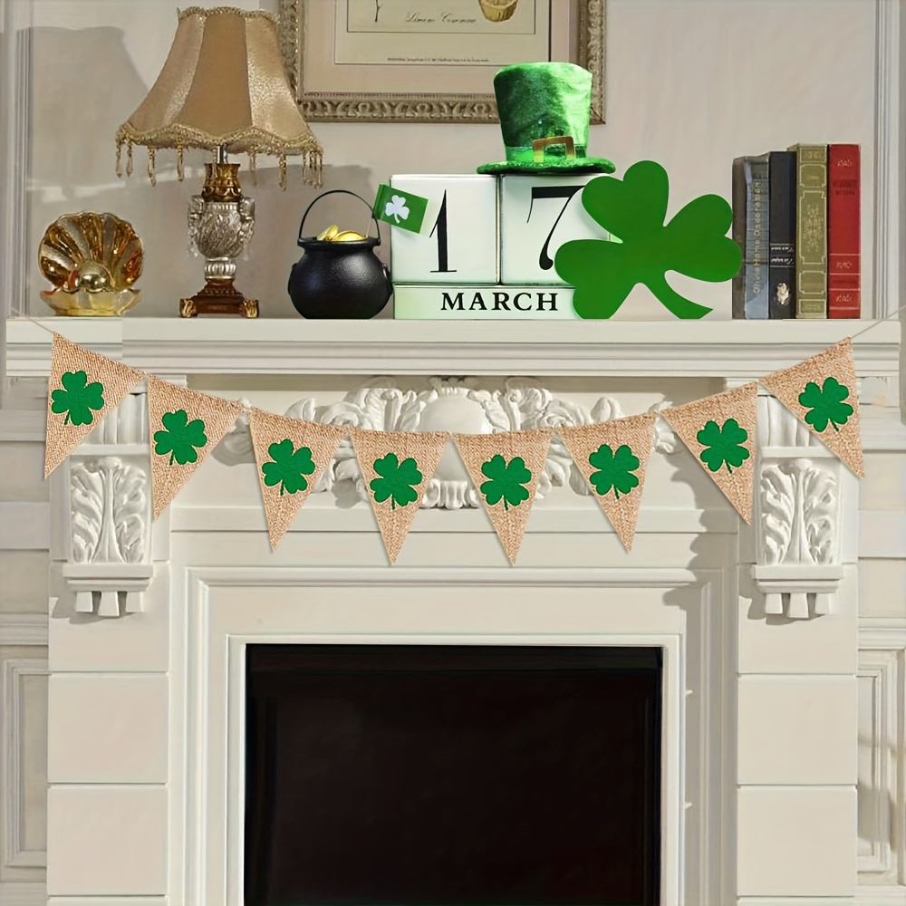 St. Patrick's Day Felt Banner