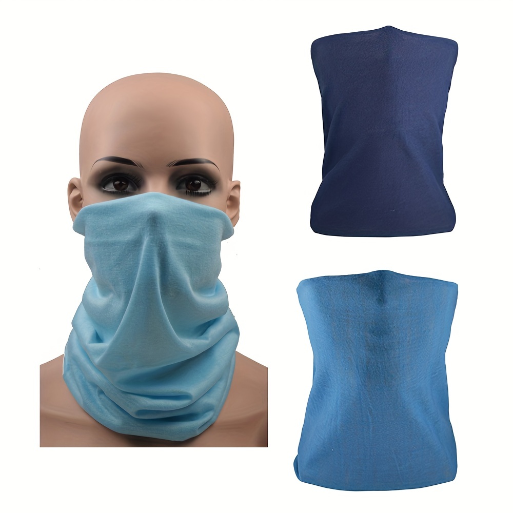 Masque De Sport De Cyclisme En Plein Air Bandeau Magique Uni Écharpe Sans  Couture Collier Polyvalent Bandeau Pour Hommes, Les Meilleures Offres  Quotidiennes Du Jour