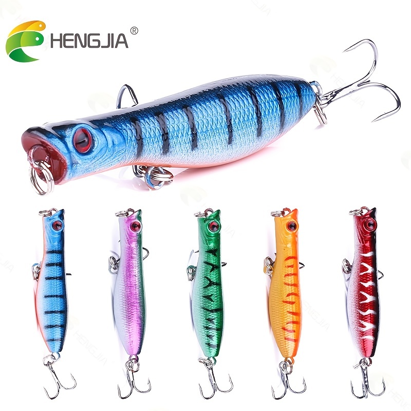 Topwater Artificial Pencil Fishing Lure Floating Bionic - Temu