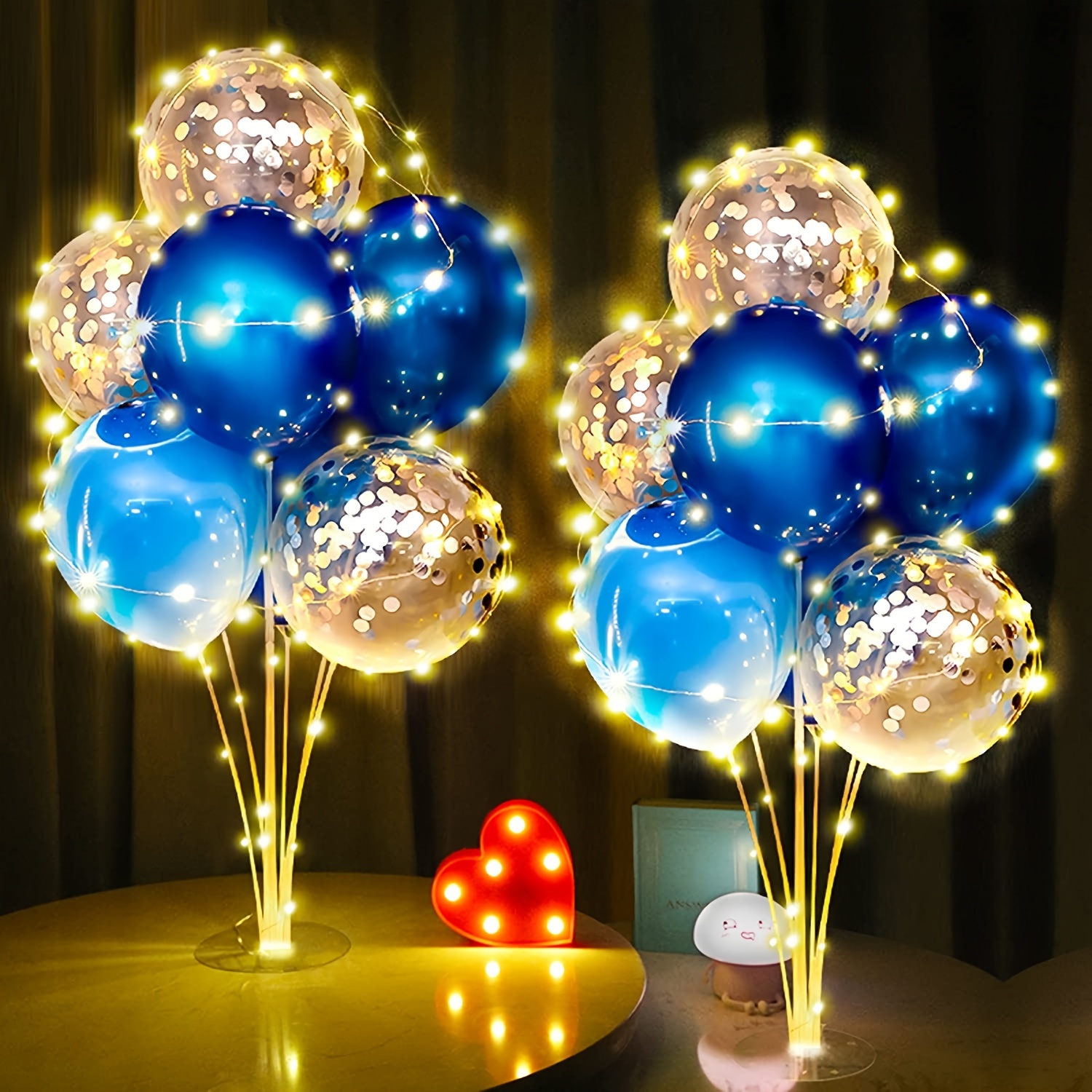 Ballons de décoration de fête d'anniversaire sur le thème de