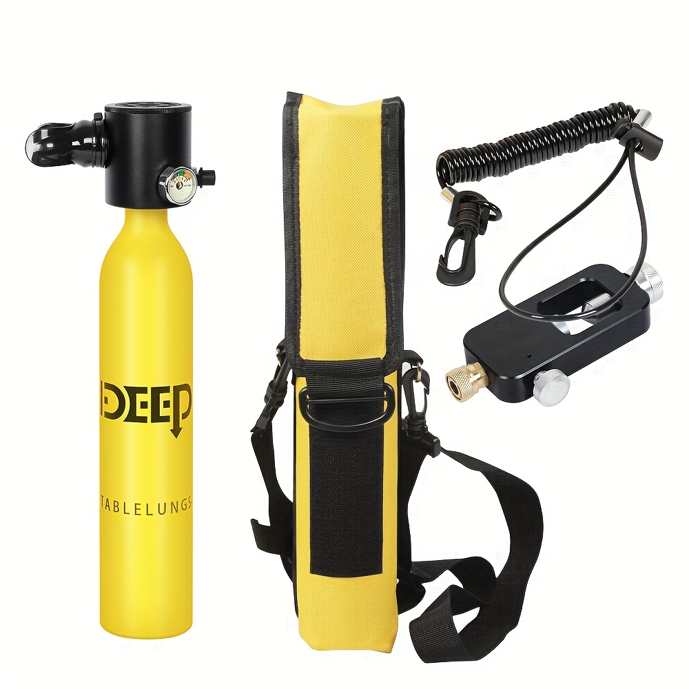 DIDEEP mini lung tank 0.5L/1L diving oxygen bottle snorkeling set oxygen tank  lung tanks