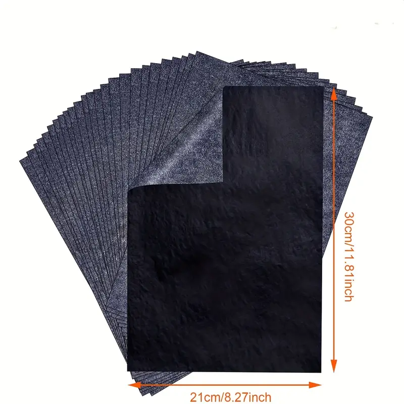 Carbon Paper For Tracing Graphite Transfer paper Black - Temu
