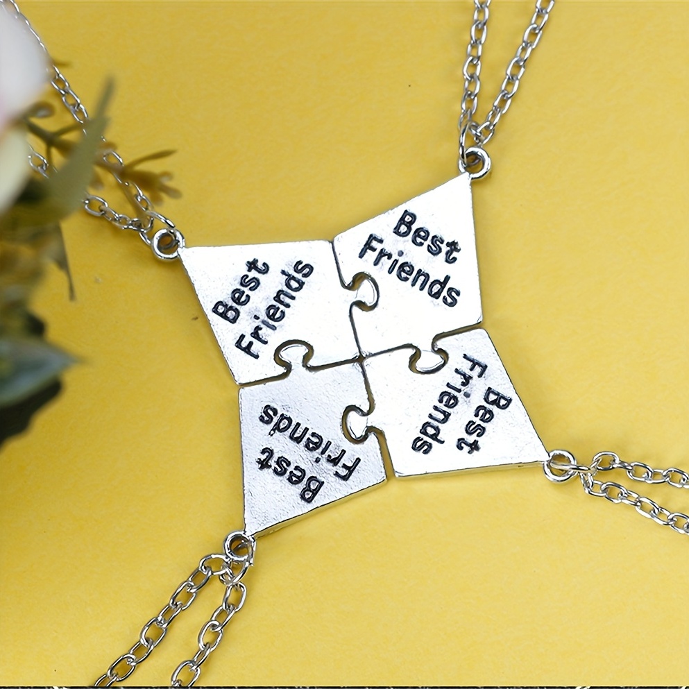 Bff Necklace Best Friends Forever Necklace Gold Triangle 