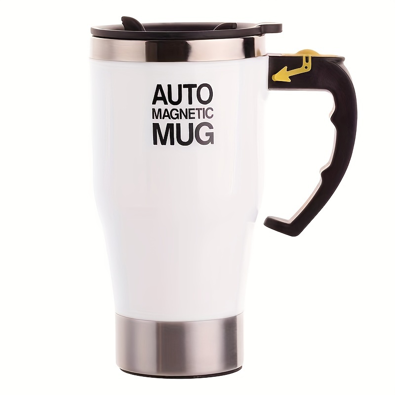 Self Stirring Coffee Mug Stainless Steel Automatic Self Mixing Cup