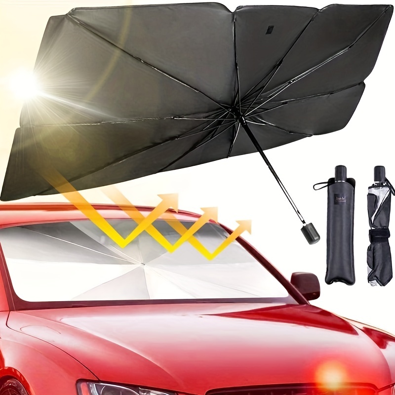 Car Sunshade Front Windshield Sunshade Heat Insulation - Temu