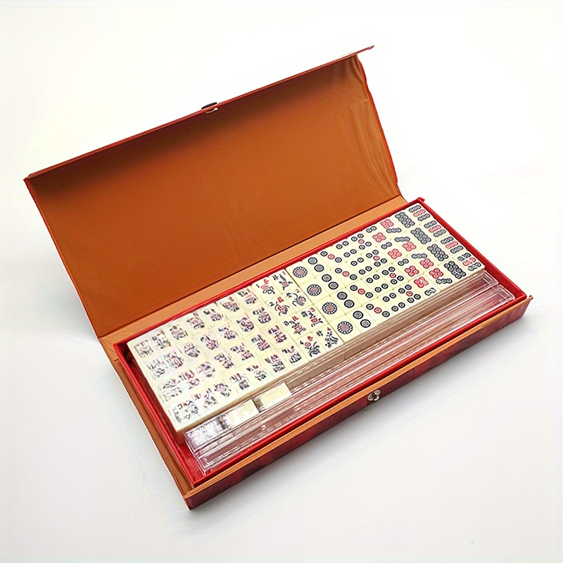 Wooden Mahjong Board Game