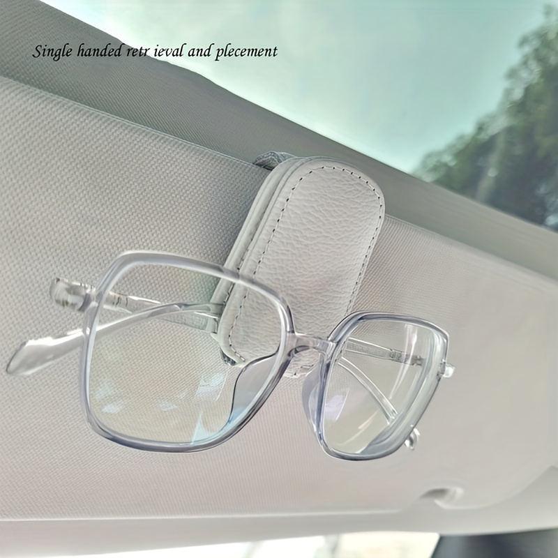 Porte lunettes de soleil pour pare soleil de voiture clip - Temu Canada