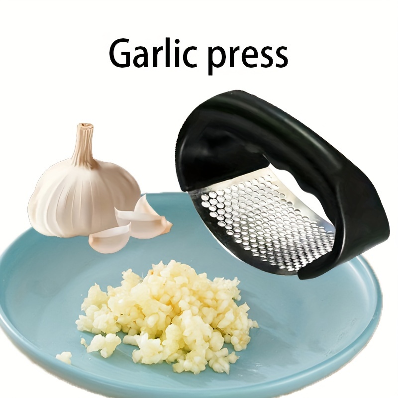 Multifunctional Stainless Steel Garlic Press Easy Manual - Temu