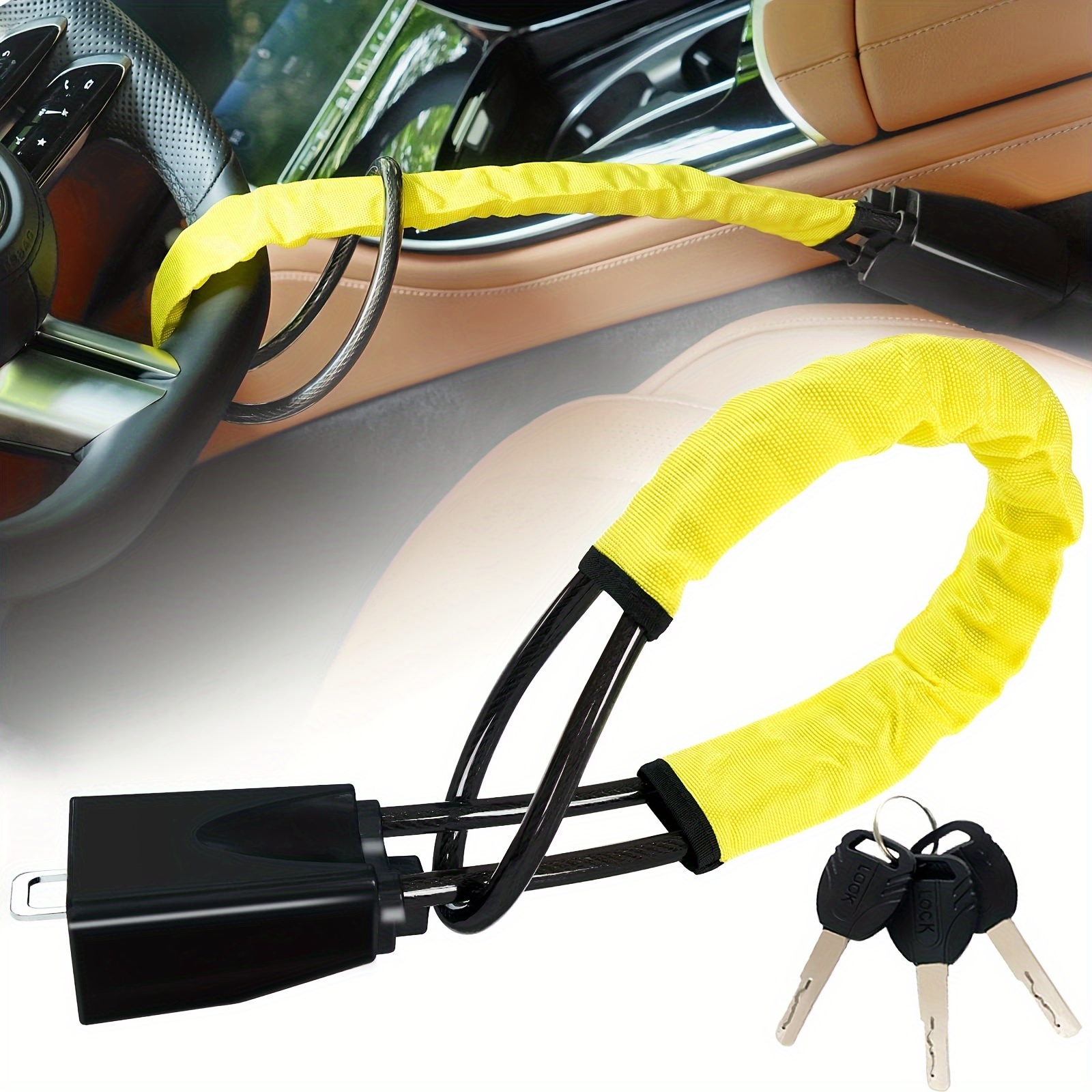 Most secure deals steering wheel lock