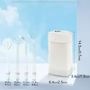 ms16 electric tooth flosser convenient and compact home portable oral rinser braces cleaner details 1