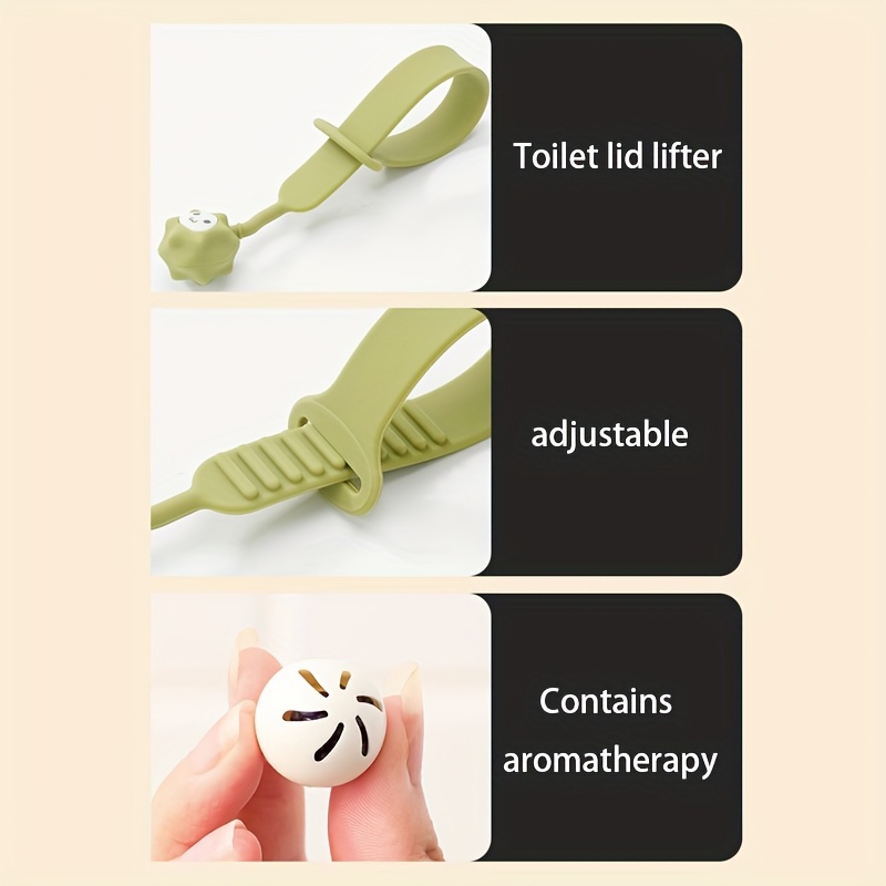 Toilet Lid Lifter Seat Cover Opening Tool Hygienic Handle - Temu