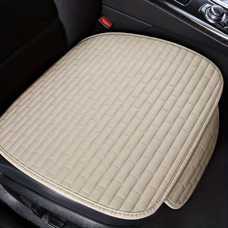 Housse de protection de siège de voiture, tapis en tissu de lin