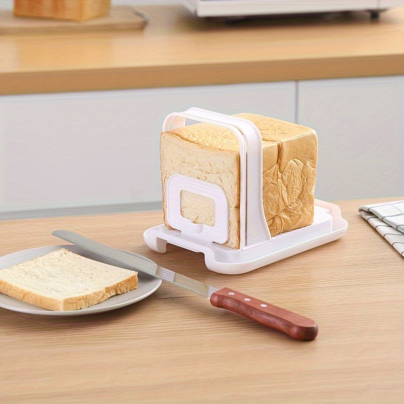 Automatic homemade bread slicer cutting slicing guide machine for