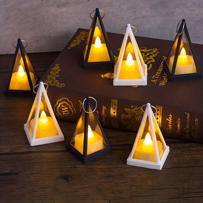 Christmas Wind Lights Portable Night Light Led Candle Lamp - Temu