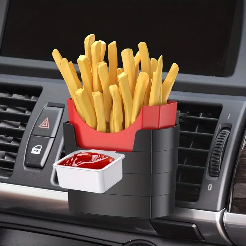 Mini porte-frites universel pour voiture, tasse à trempette aux