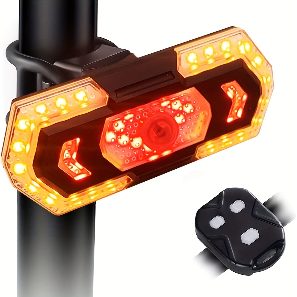 Bike tail light with deals turn signals