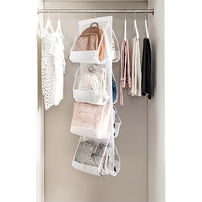 Hanging Purse Organizer Handbag Organizer Easy Access Space - Temu