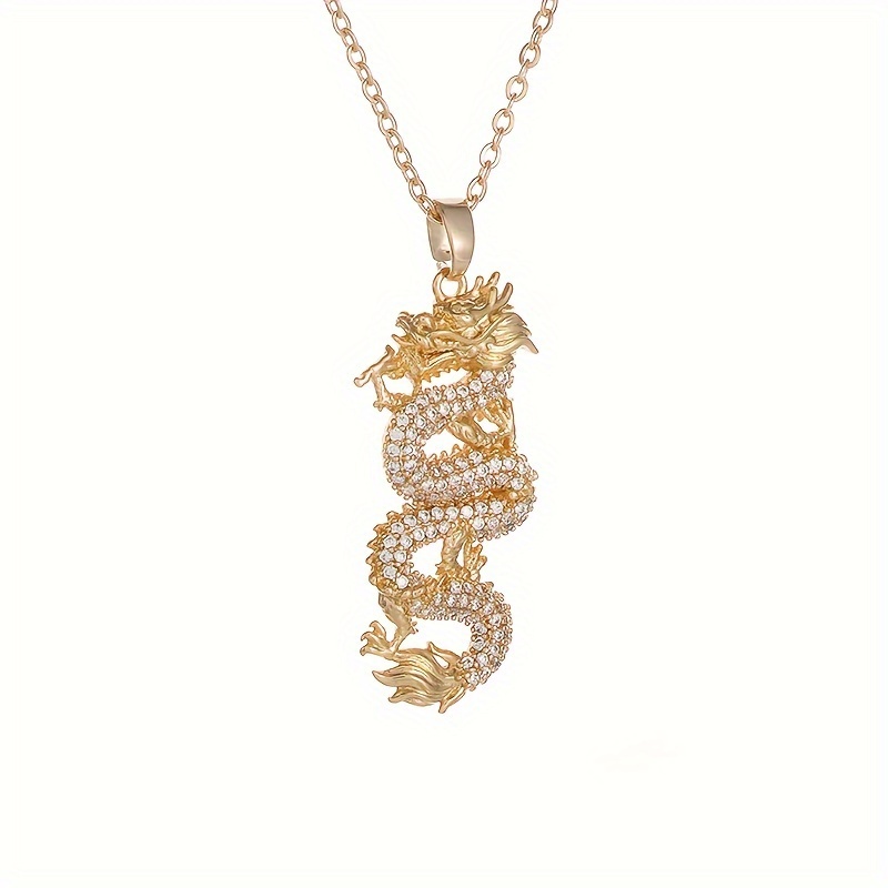 Dragon hot sale diamond necklace